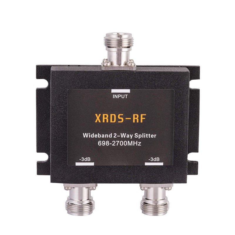XRDS -RF Wide-Band 2 Way Splitter-3dB N Type Female-50 Ohm Cellular Signal Splitter for 4G/LTE System by XRDS-RF (NOT for TV) - Image 1